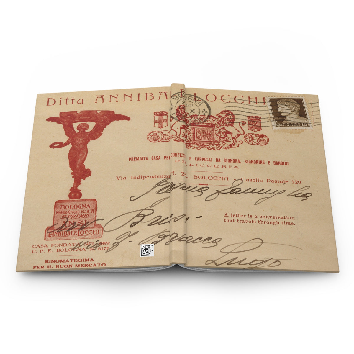 The Poste Restante Hardcover Journal