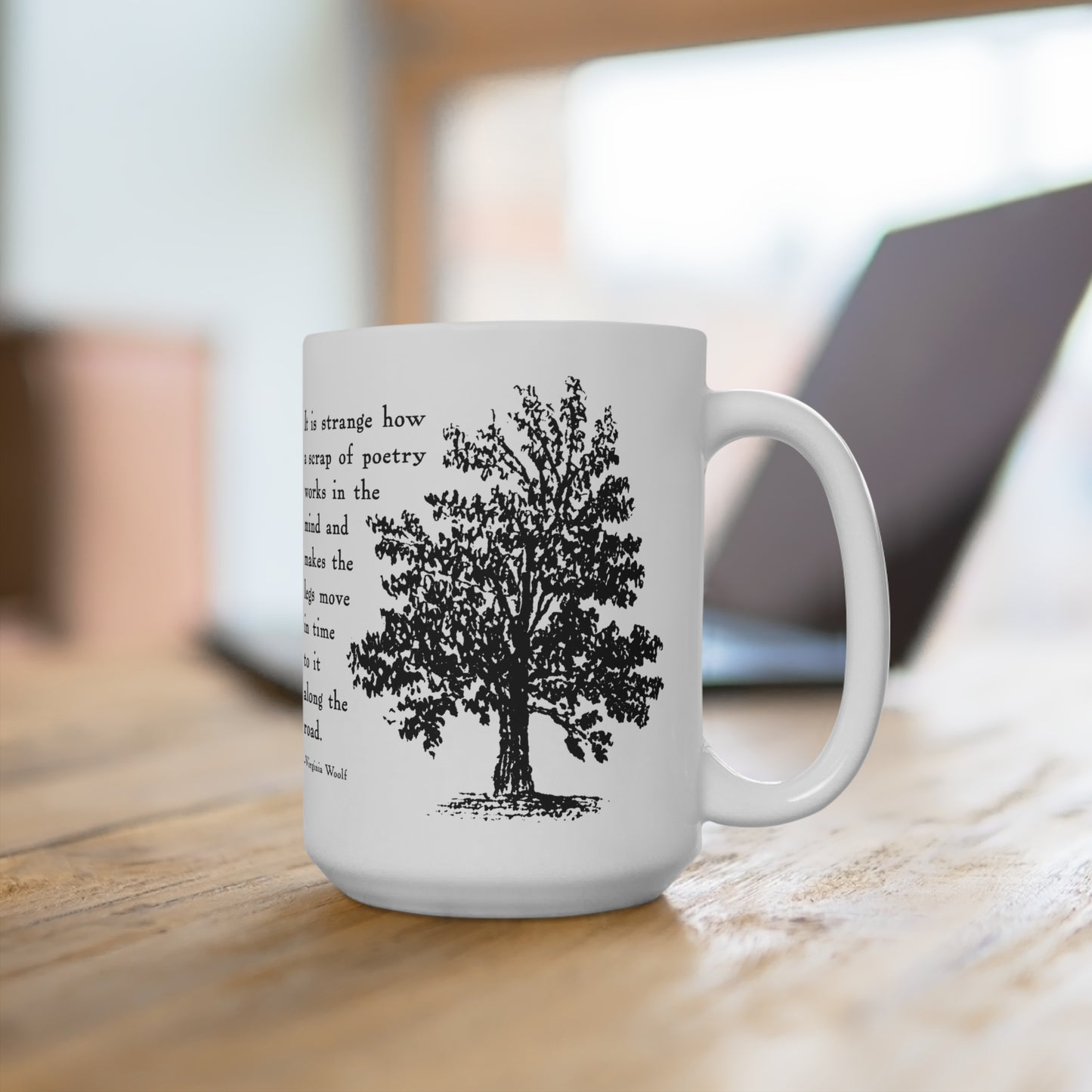 Virginia Woolf Poetry Mug