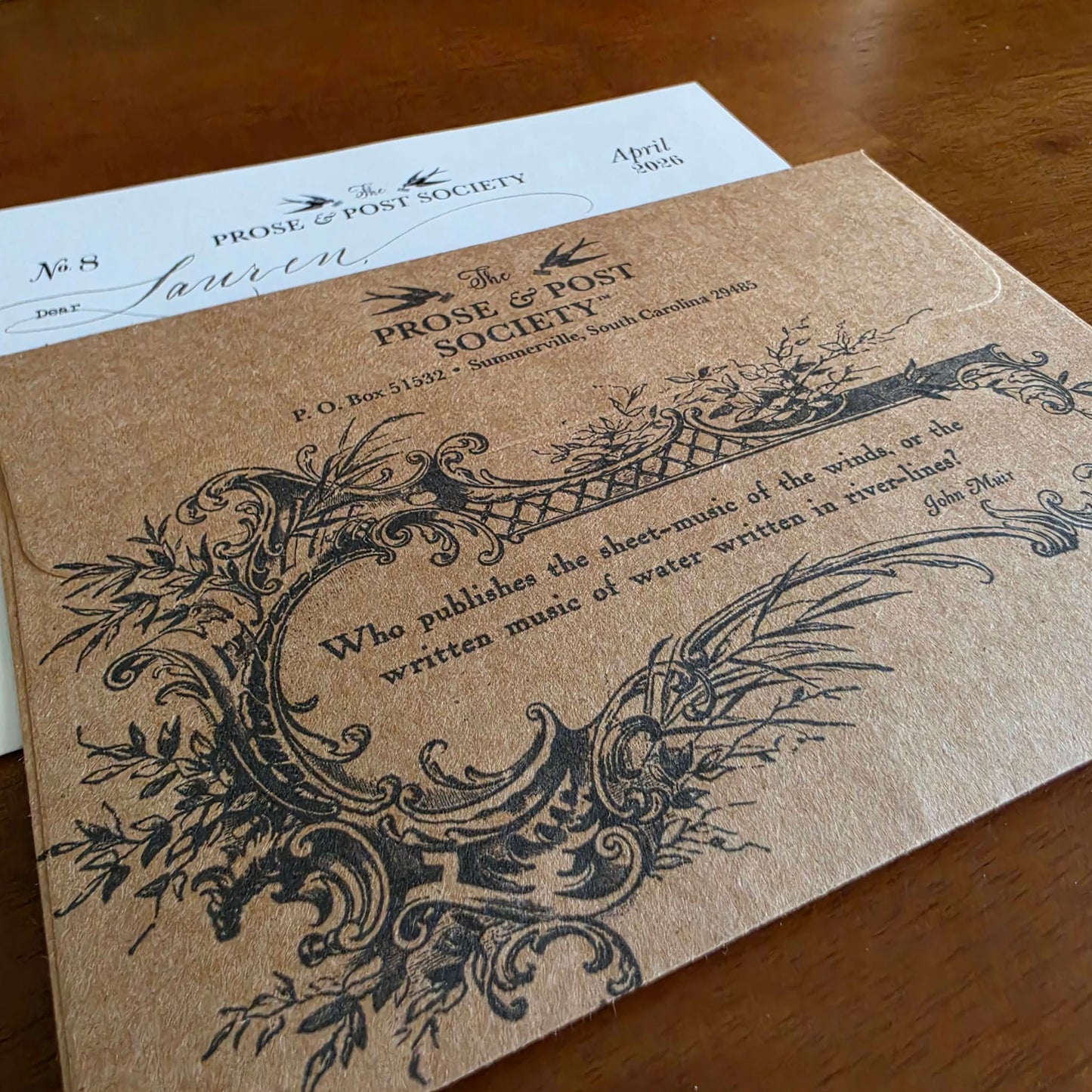 The Prose & Post Society