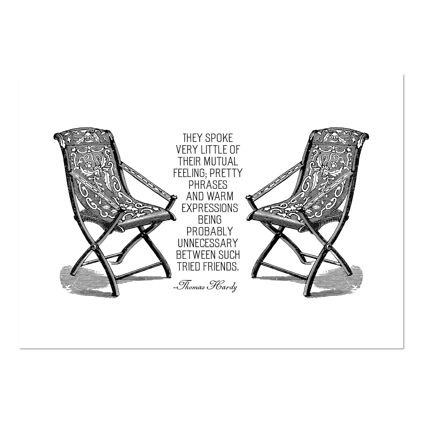 The Long Conversation – 5×7 Art Print