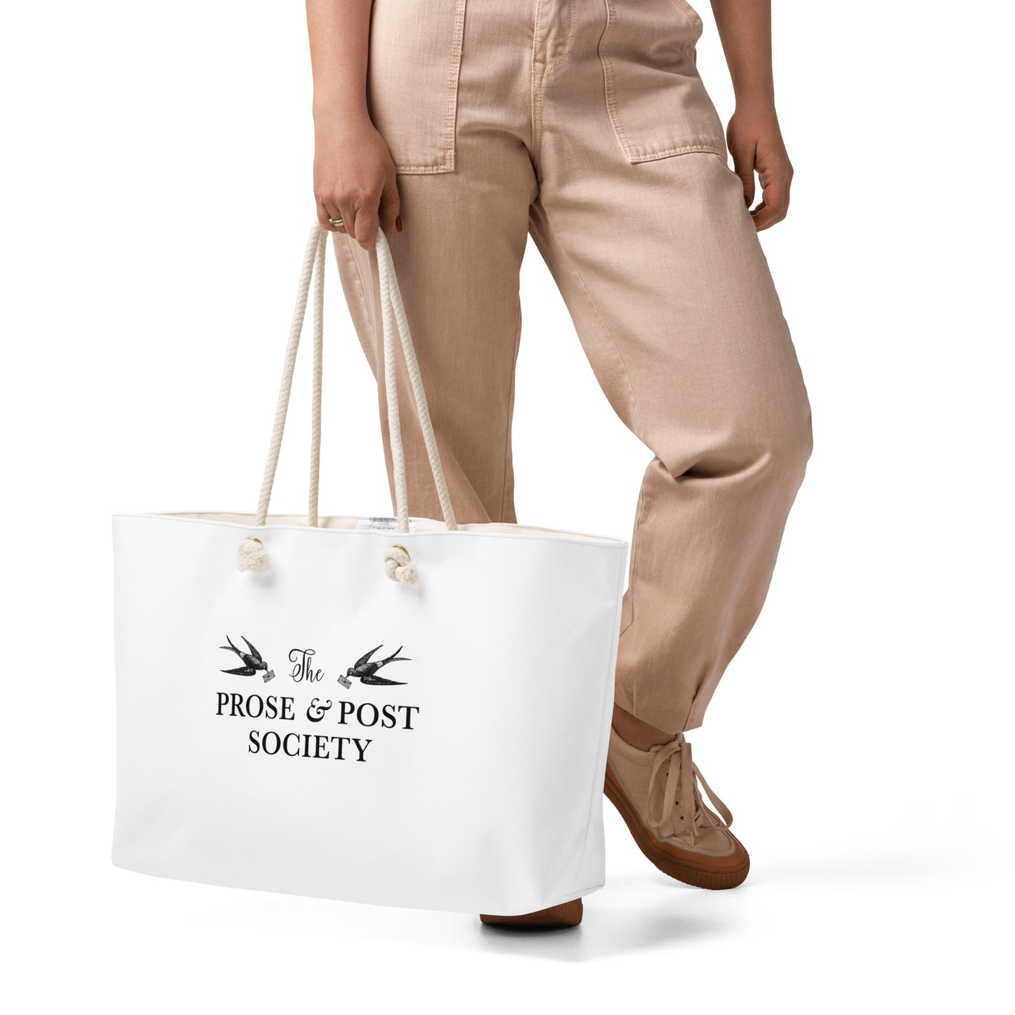 The Prose & Post Society Weekender Tote