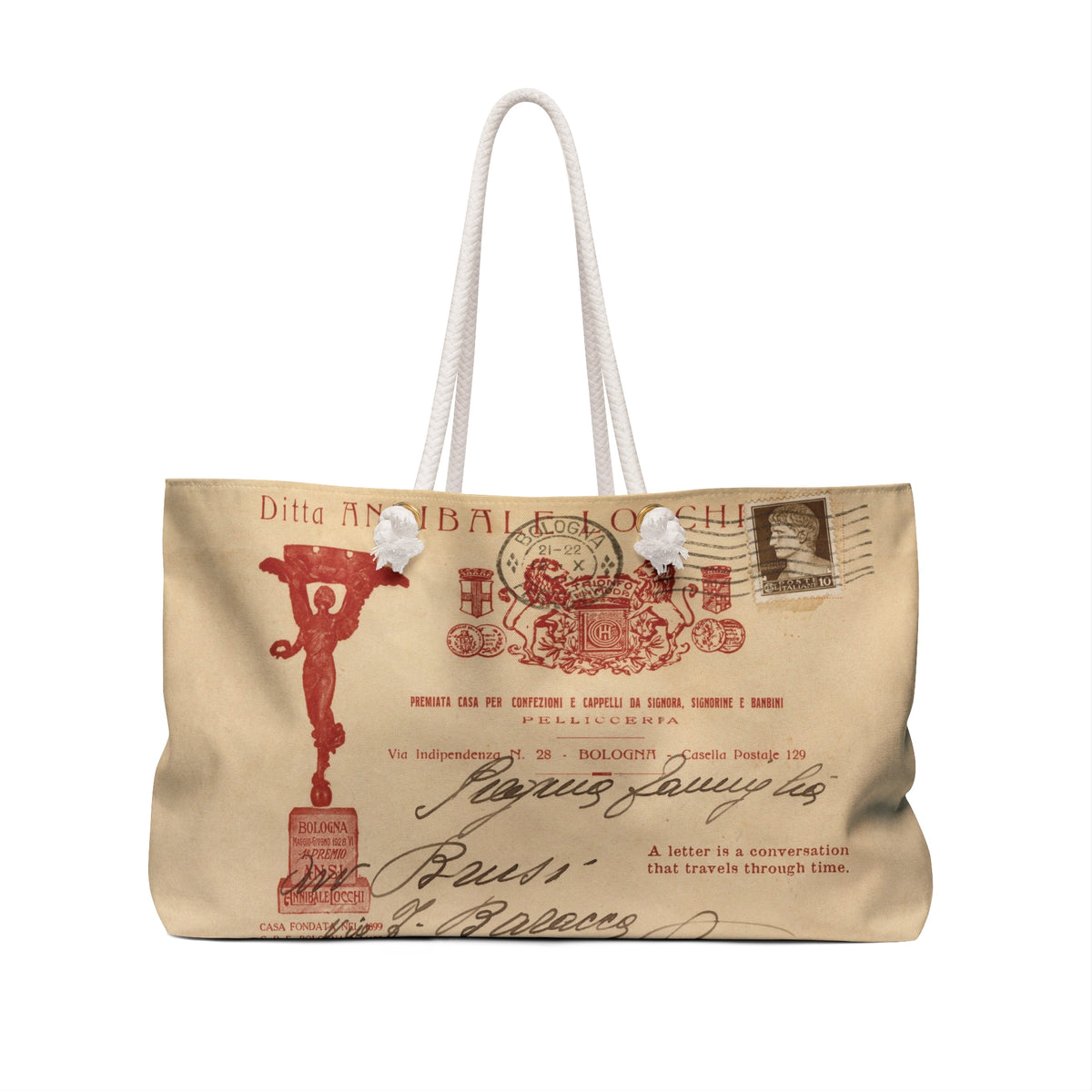 The Poste Restante Weekender Tote