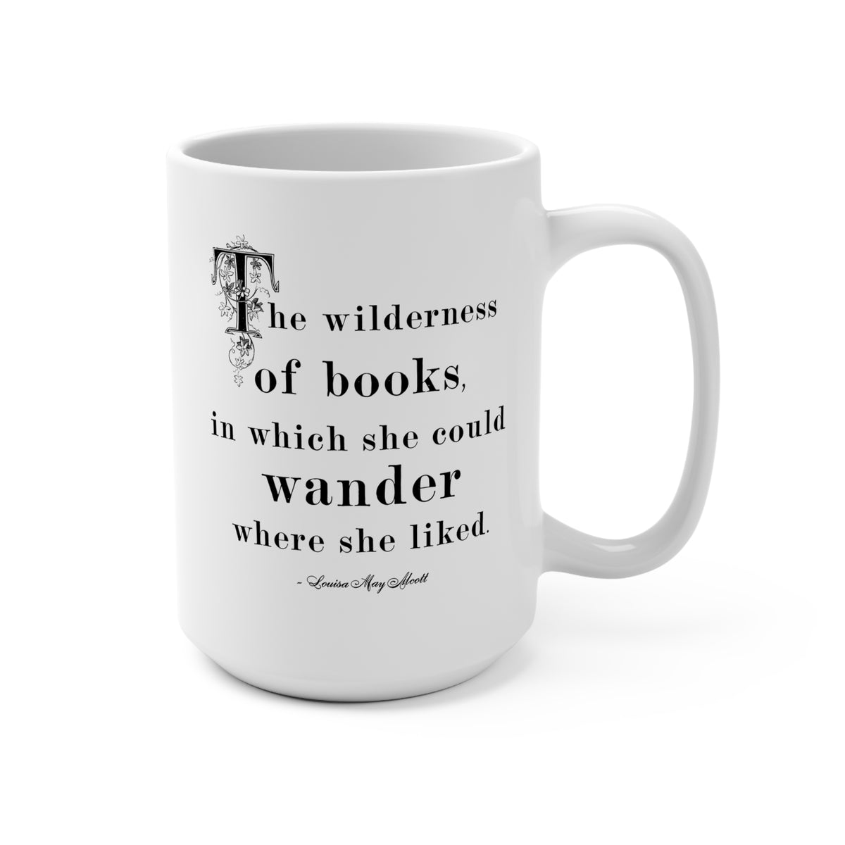 The Wilderness of Books Mug