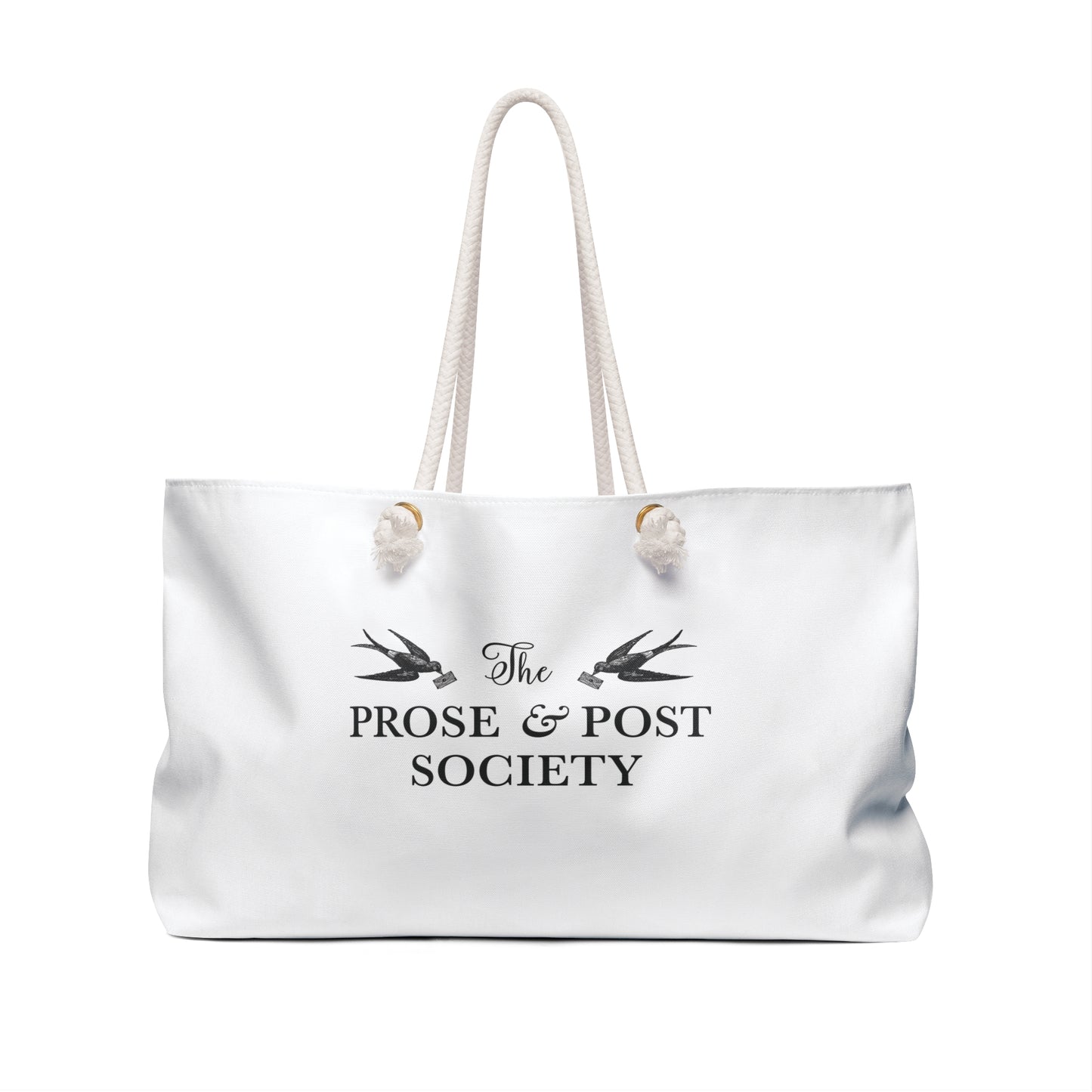 The Prose & Post Society Weekender Tote Bag