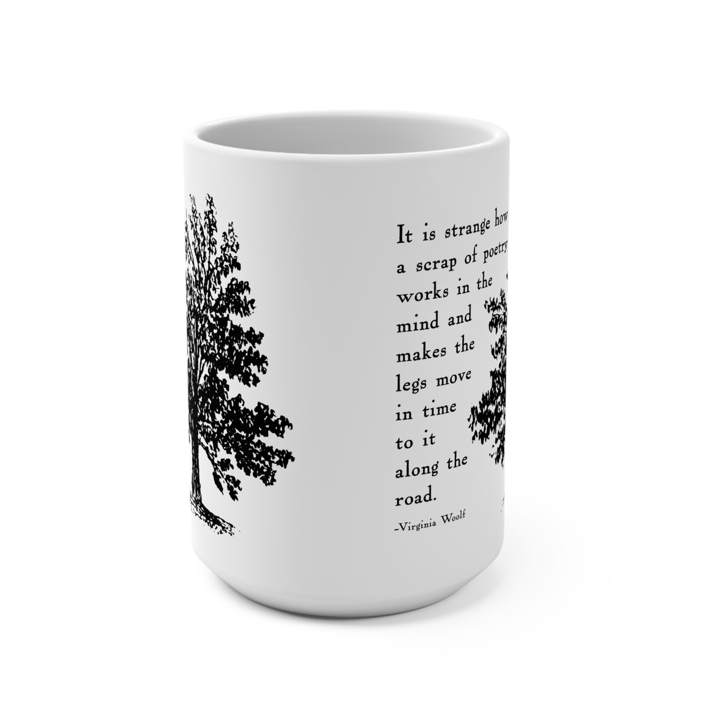 Virginia Woolf Poetry Mug