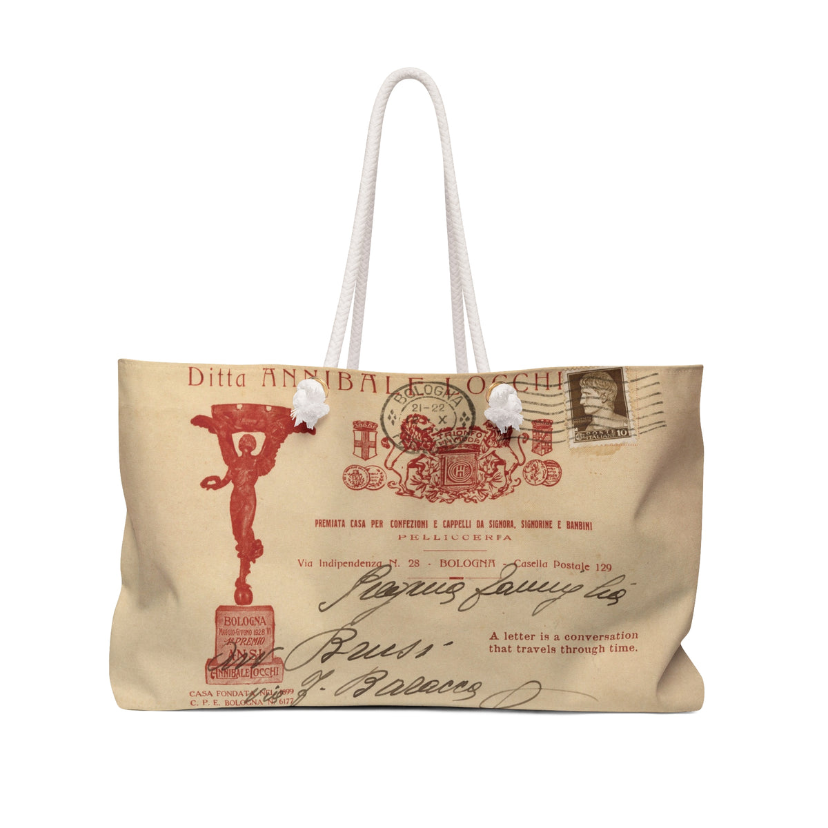 The Poste Restante Weekender Tote