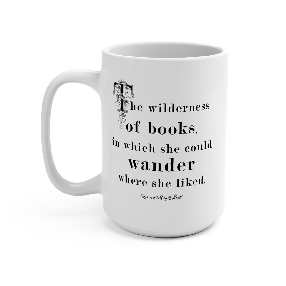 The Wilderness of Books Mug