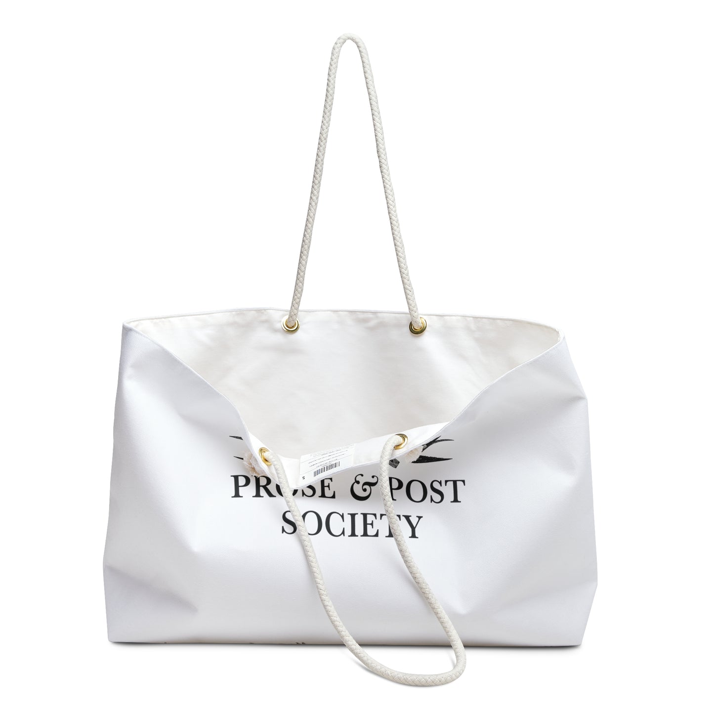 The Prose & Post Society Weekender Tote Bag