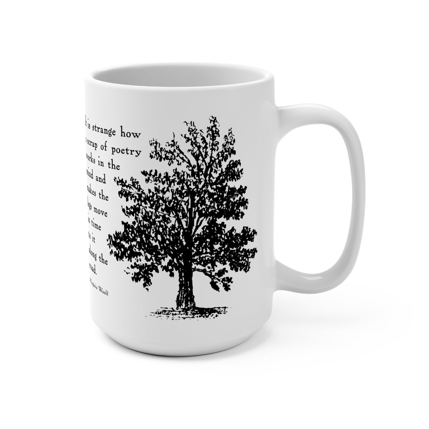 Virginia Woolf Poetry Mug