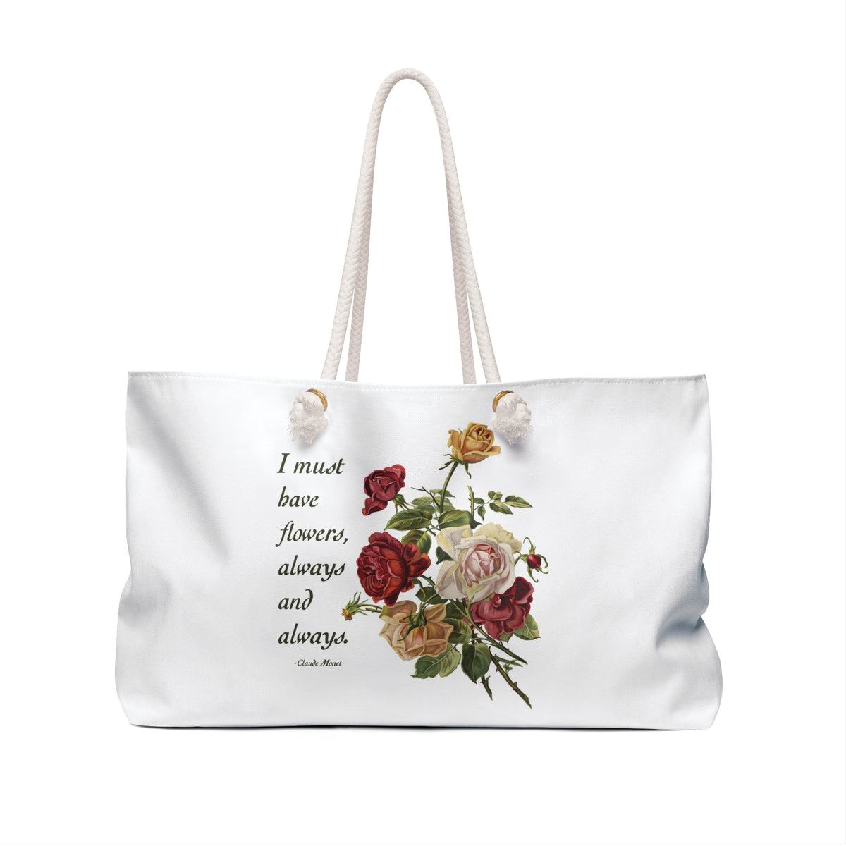 I Must Have Flowers Weekender