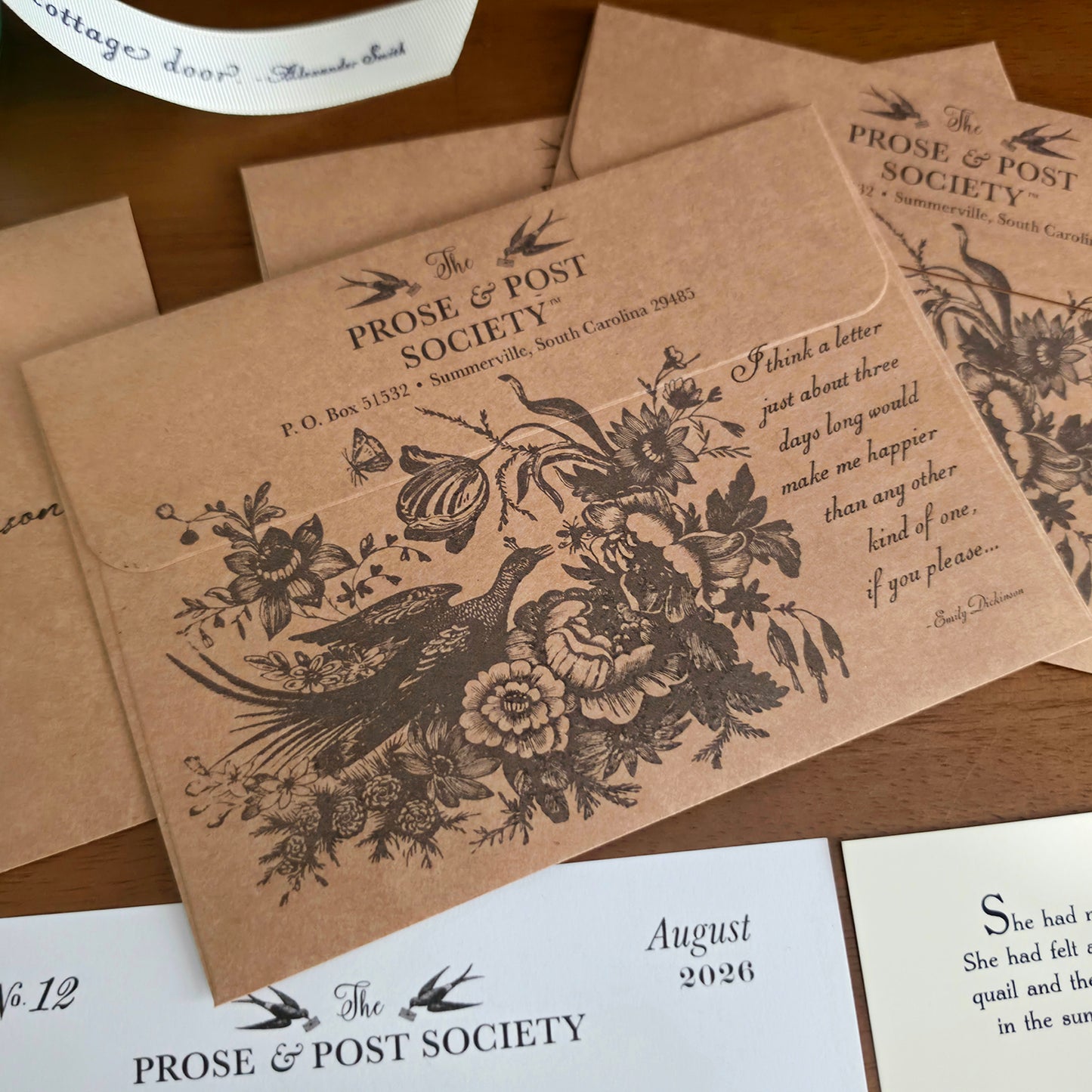 The Prose & Post Society