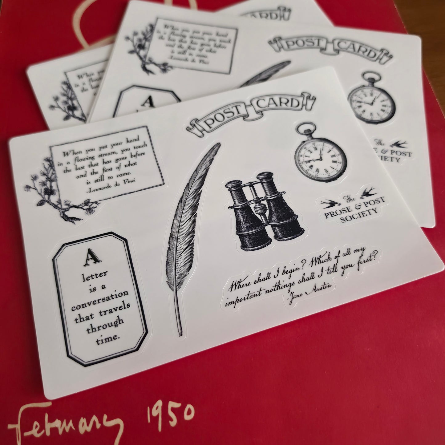The Correspondence Sticker Sheet