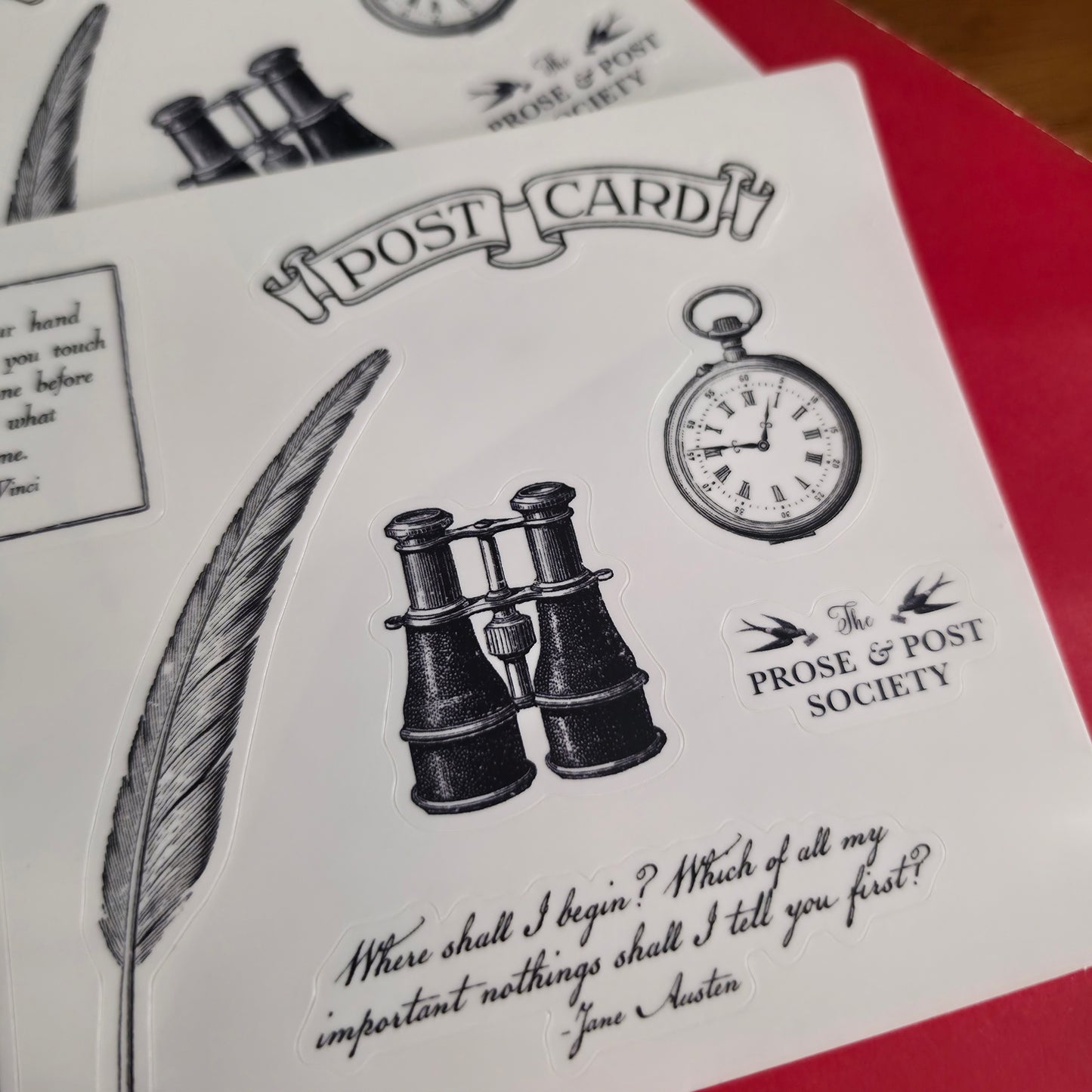 The Correspondence Sticker Sheet