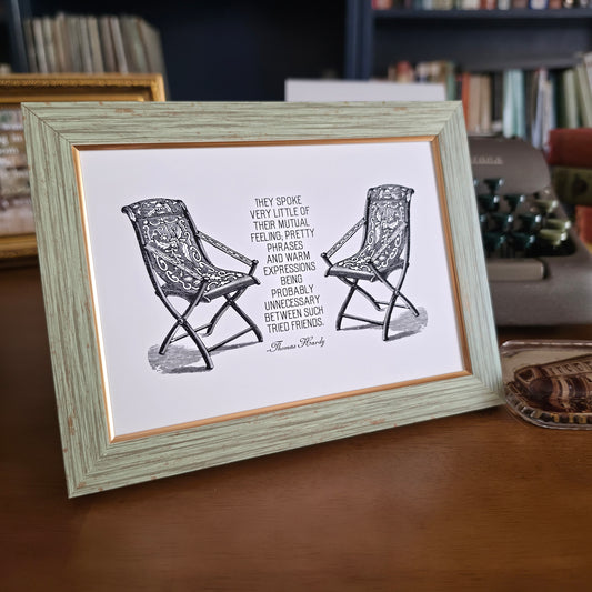 The Long Conversation – 5×7 Art Print