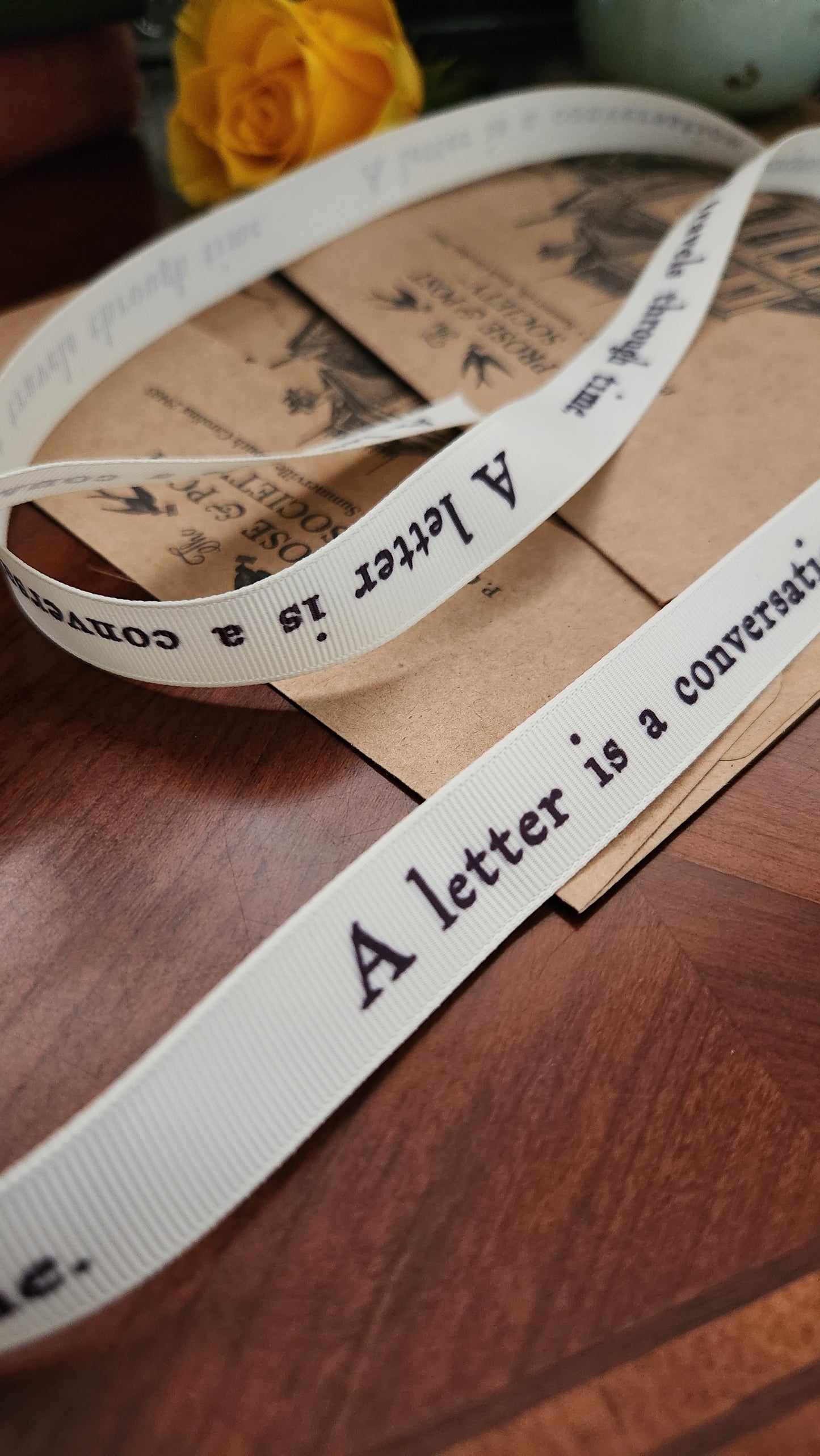 Literary Quote Ribbon Collection