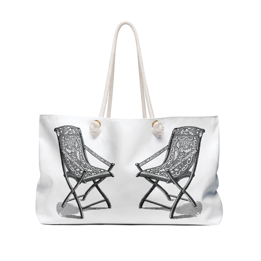 The Long Conversation Weekender Tote Bag