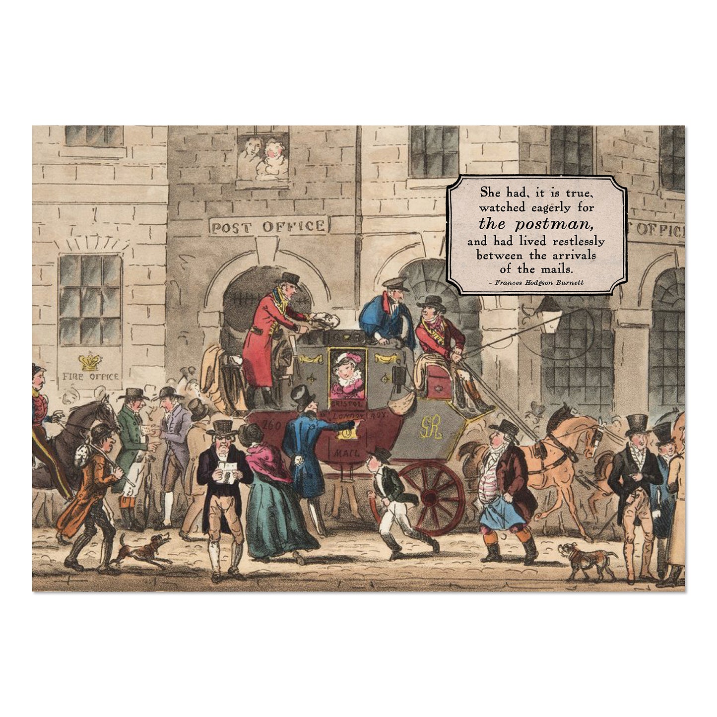 The Royal Mail – 5×7 Art Print