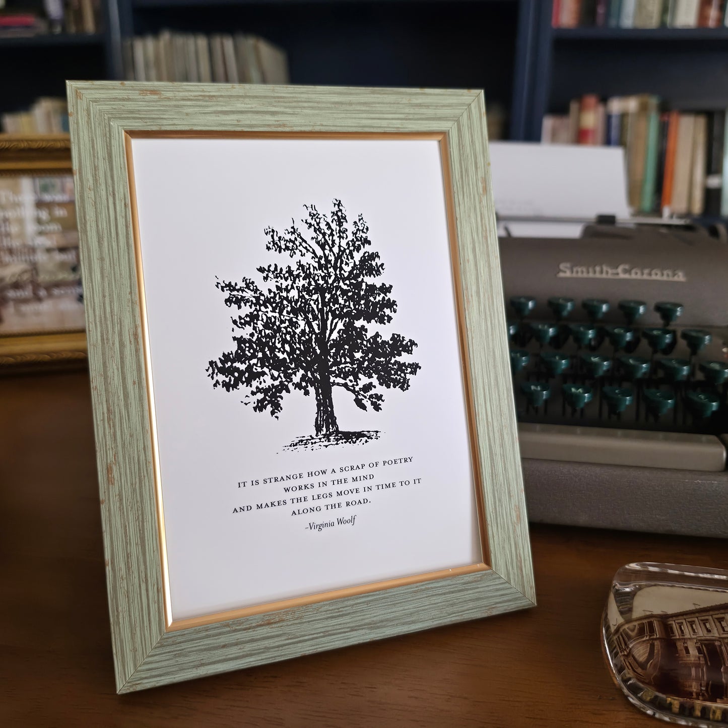 A Scrap of Poetry – 5×7 Art Print