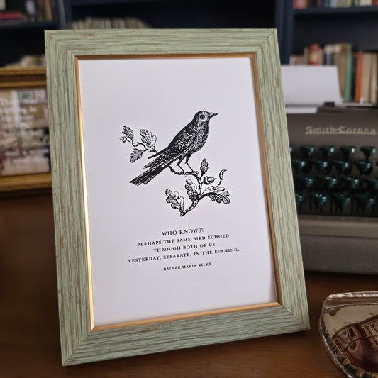 The Same Bird – 5×7 Art Print