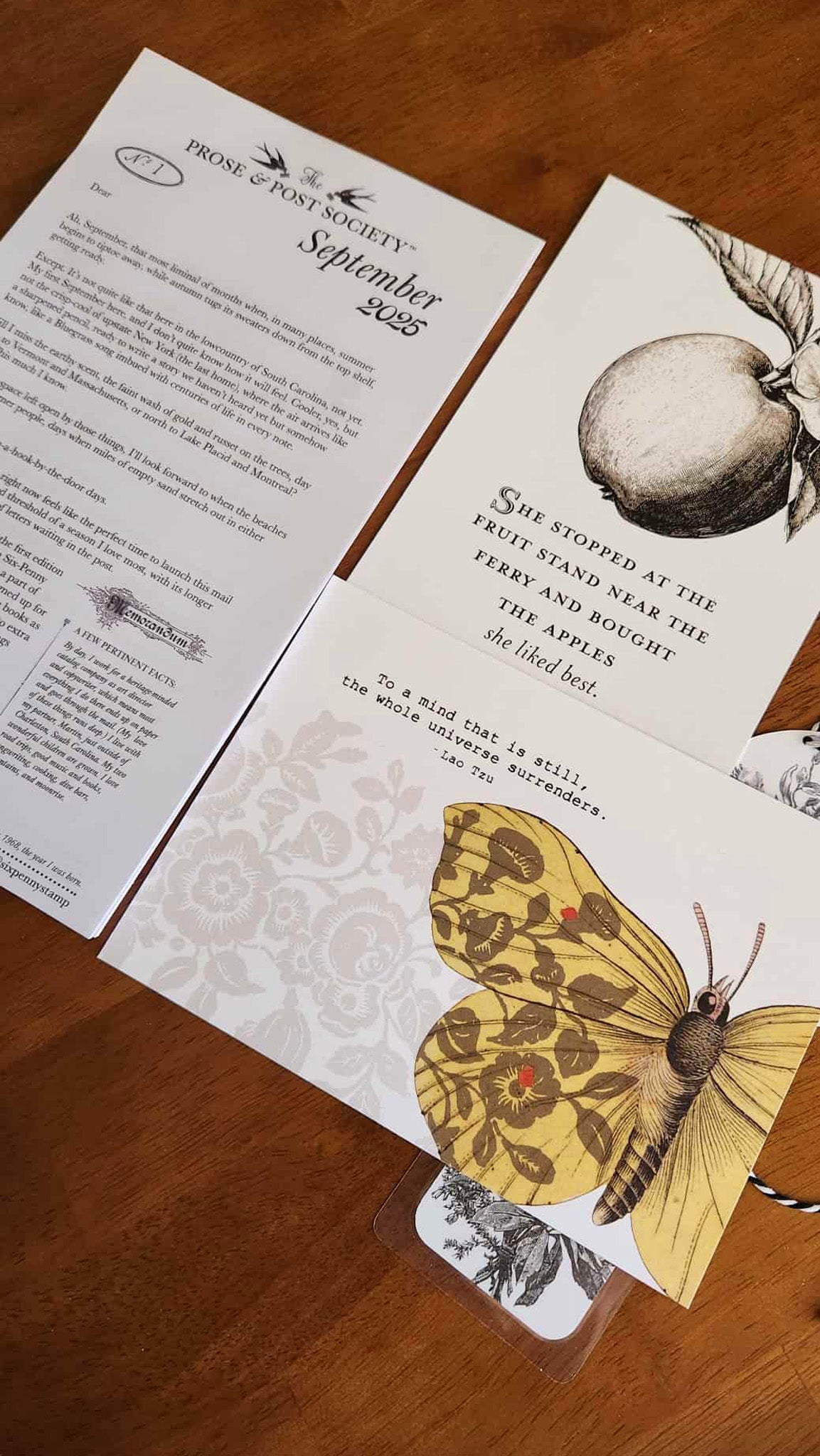 The Prose & Post Society Mail Club