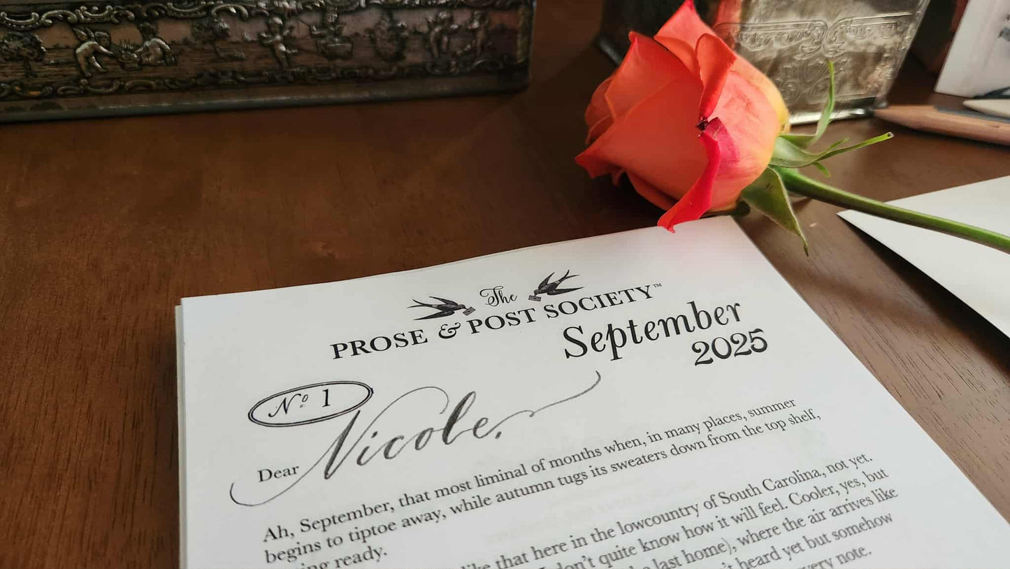 The Prose & Post Society Mail Club