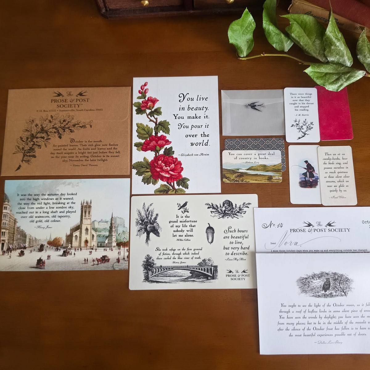The Prose & Post Society