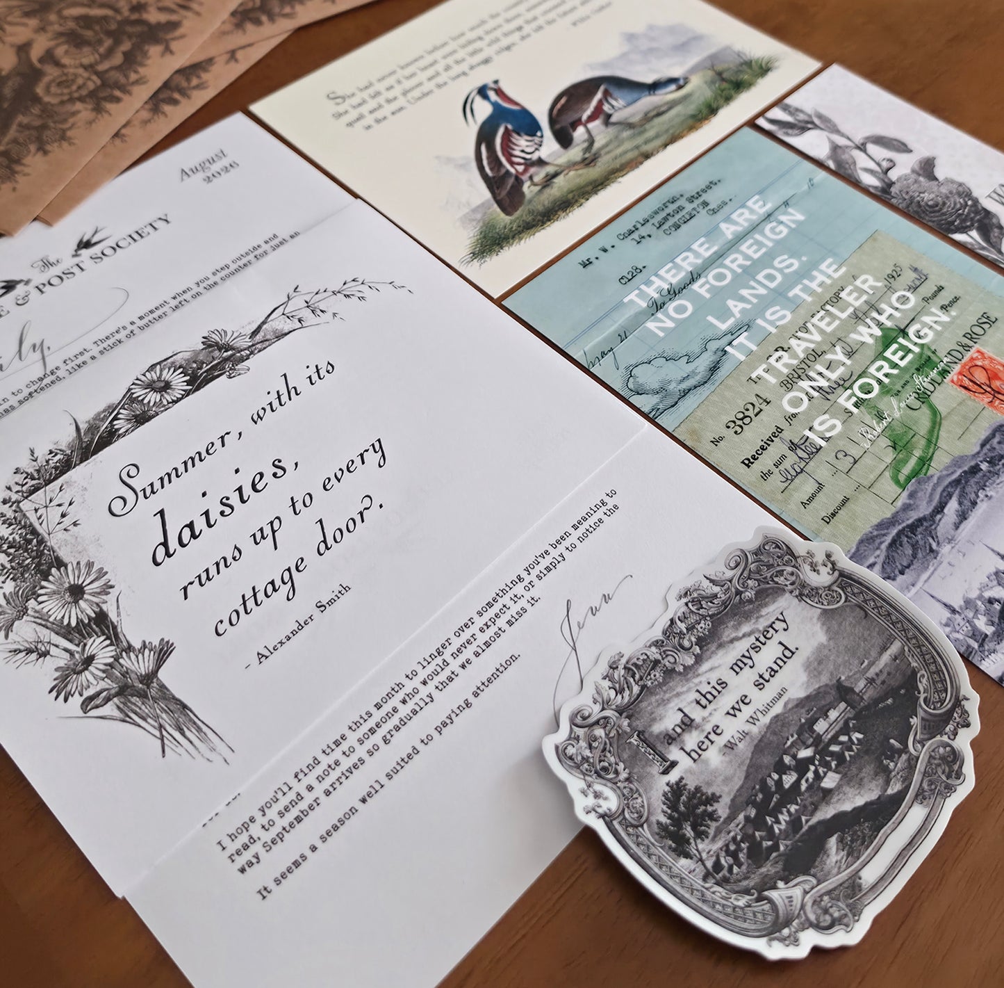 The Prose & Post Society