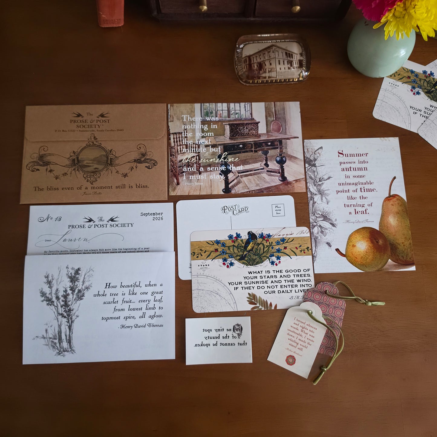 The Prose & Post Society