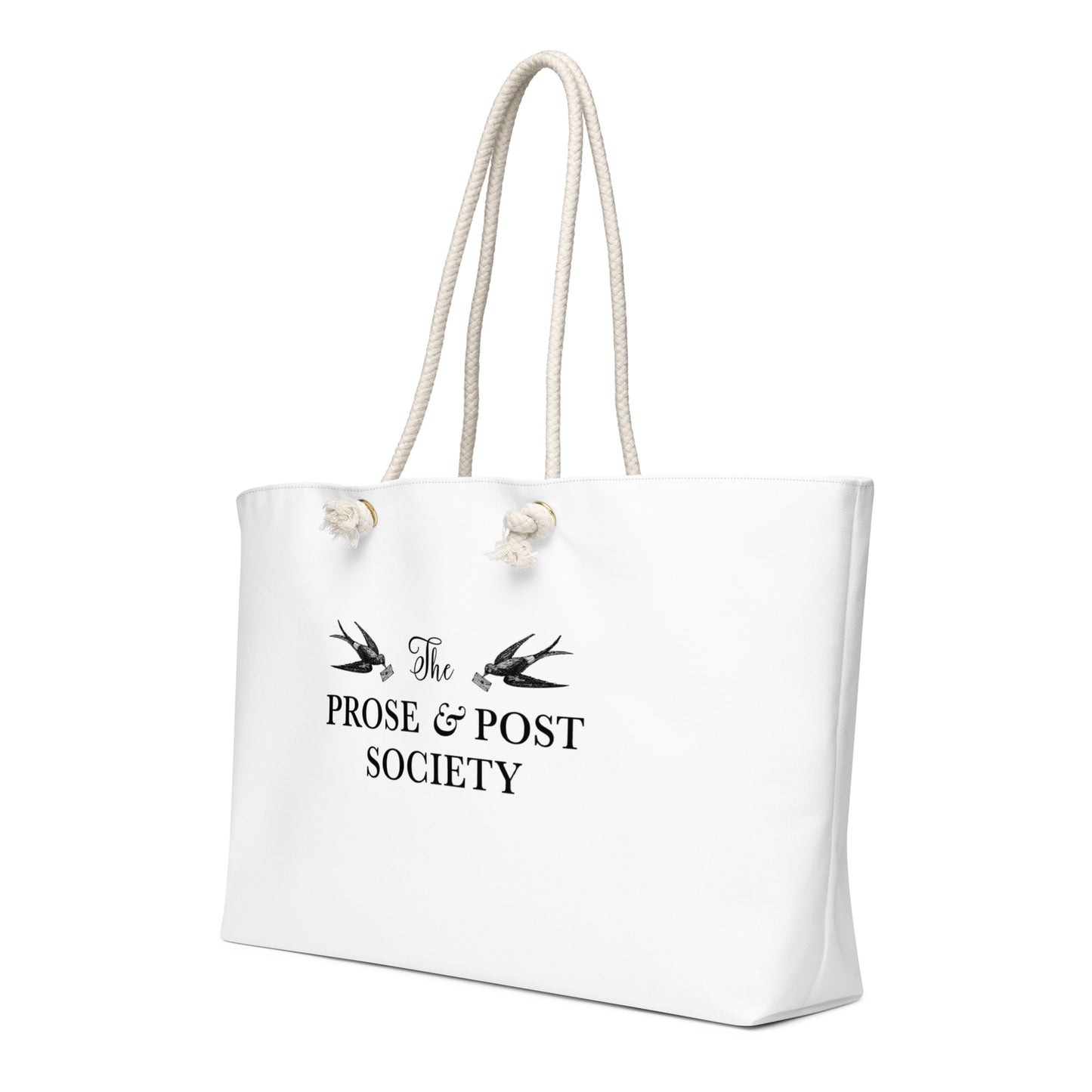 The Prose & Post Society Weekender Tote