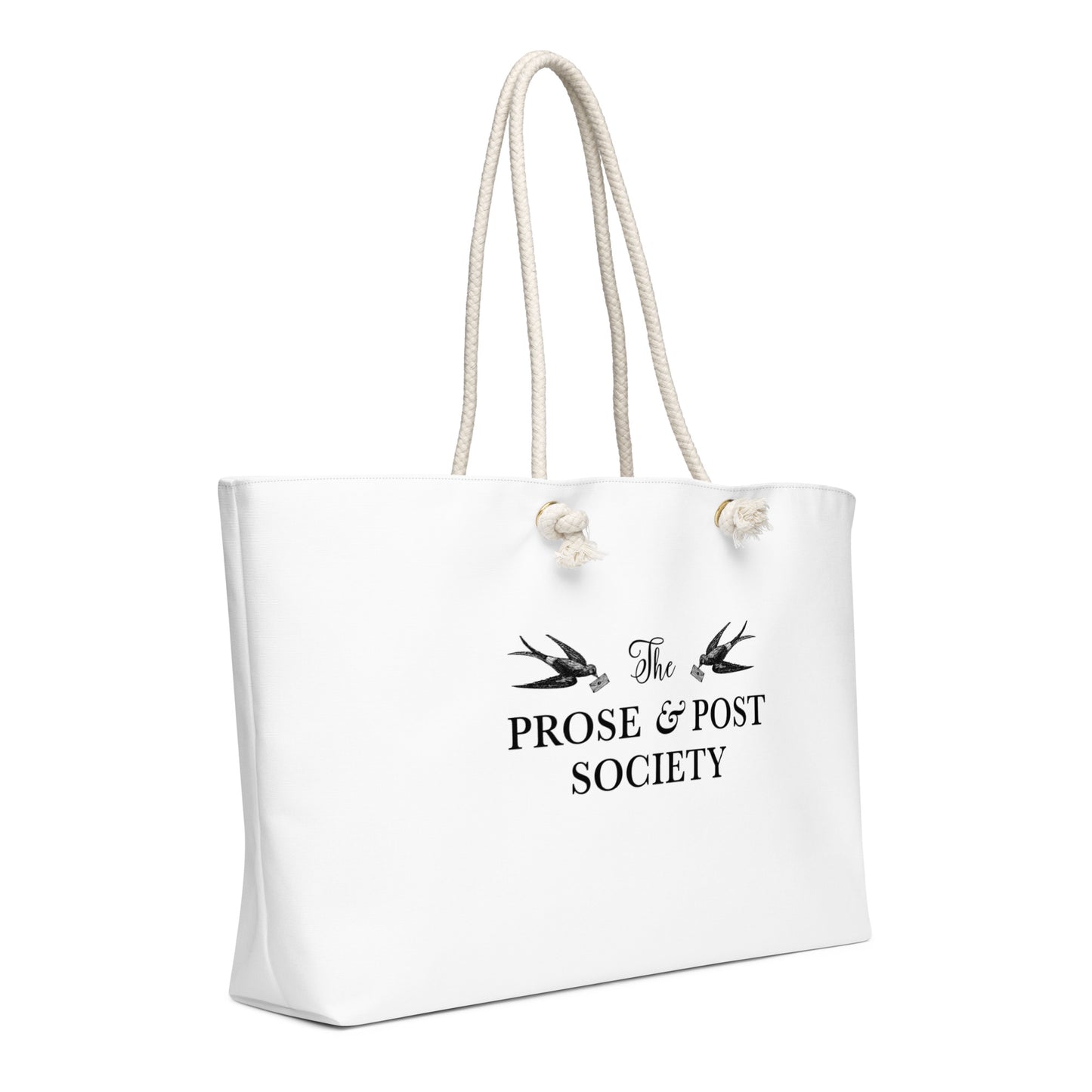 The Prose & Post Society Weekender Tote